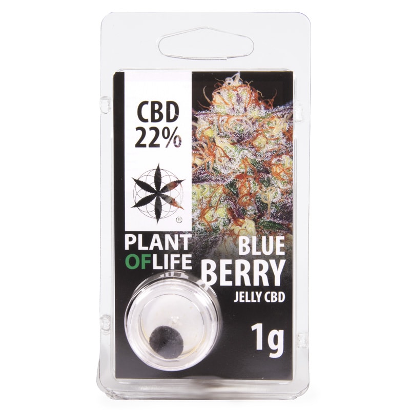 Blueberry CBD Jelly 22% (Plant of Life)