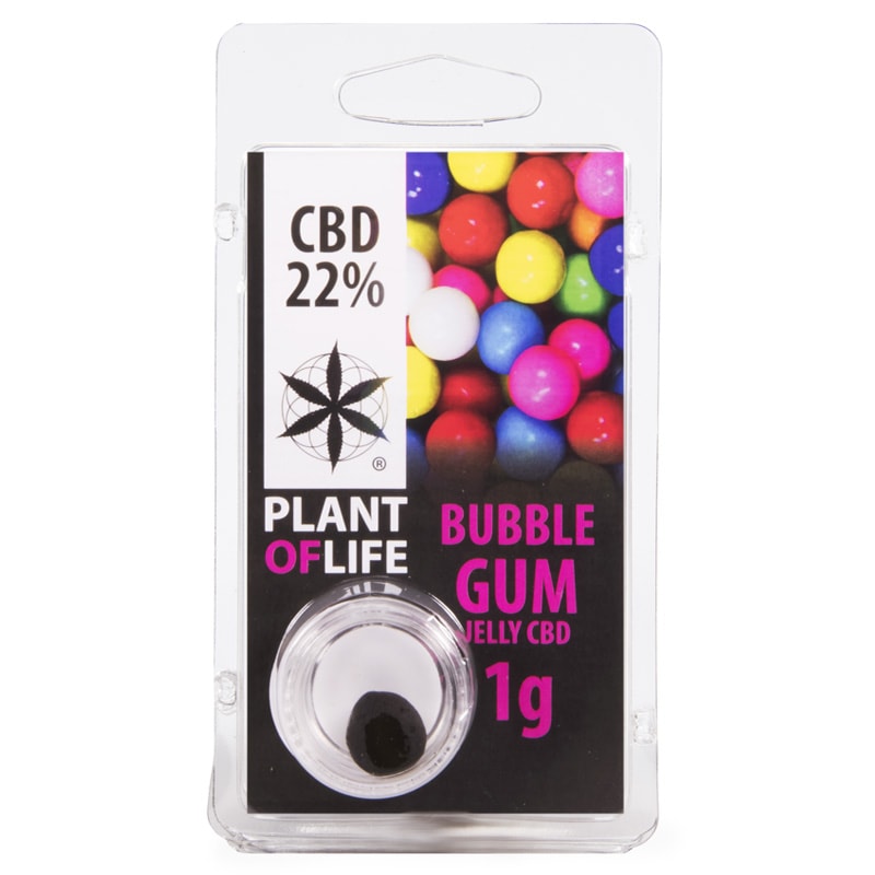 Bubblegum CBD Jelly 22% (Plant of Life)