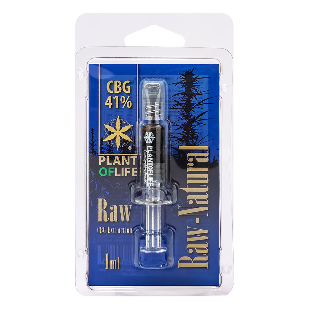 CBG Raw Wax 41% 1ml (Plant of Life)