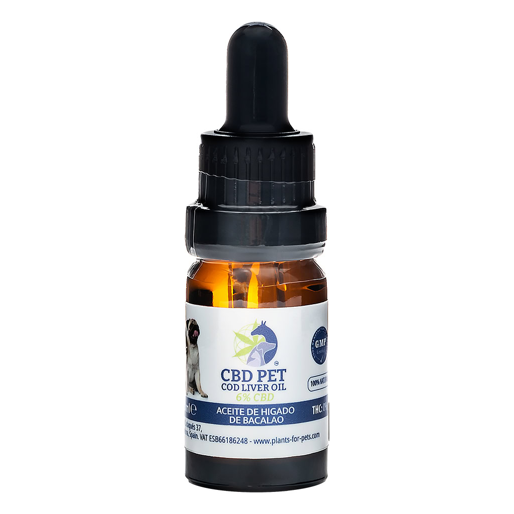 CBD Pet Cod Liver Oil 6% 10ml (Plant of Life)