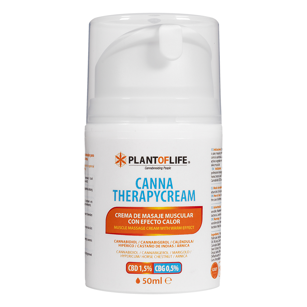 CBD & CBG Cream Heat Effect (Plant of Life)