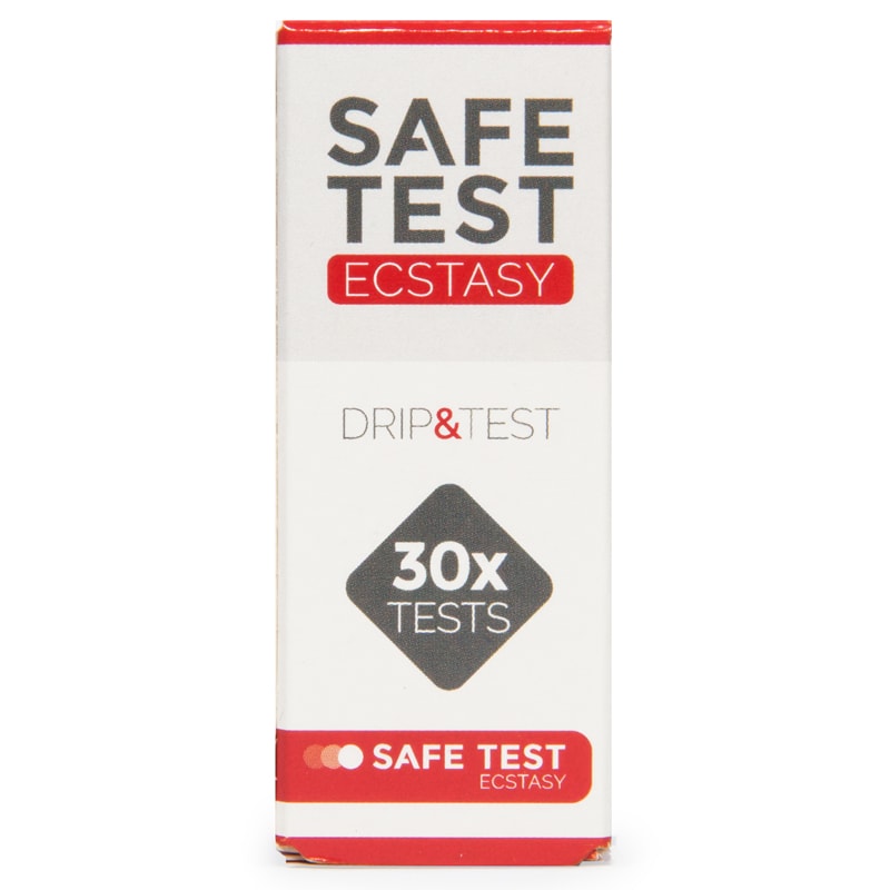 10ml bottle Safe Test Ecstasy 30x. Marquis reagent, used to test the presence of MDMA and other substances through visible color changes.