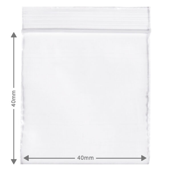 Ziplock Bag 40x40mm 65µ