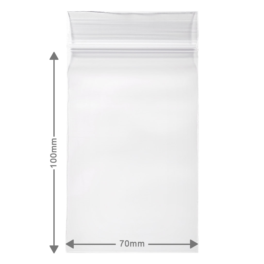 Ziplock Bag 70x100mm 90µ