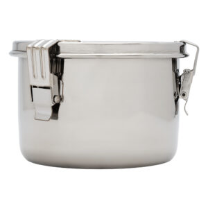 CVault Medium 0.5L curing container with two-way humidity control for fresh cannabis.