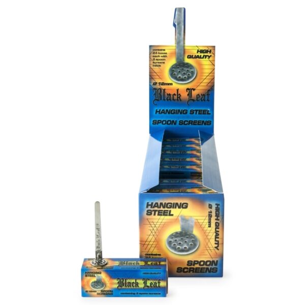 Hanging Spoon Screens Steel 12mm (Black Leaf)