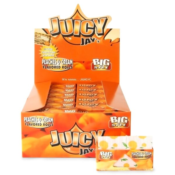 Juicy Jay's Rolls Peaches & Cream