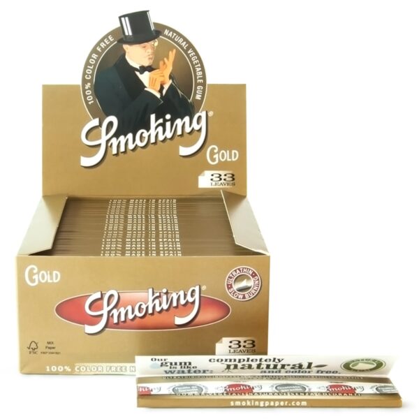 Smoking King Size Slim (Gold)