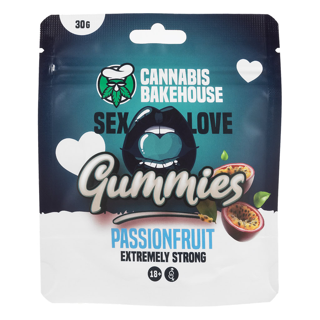 Gummies Love Ashwagandha Passionfruit 30g (Cannabis Bakehouse)