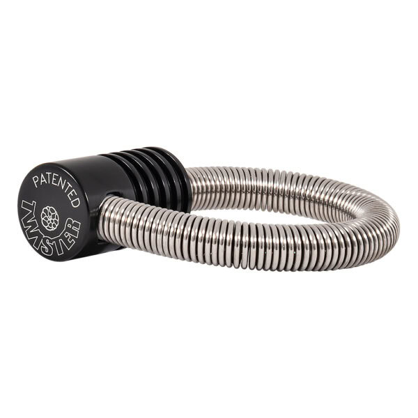 Pipe Twister Spring L black 14cm