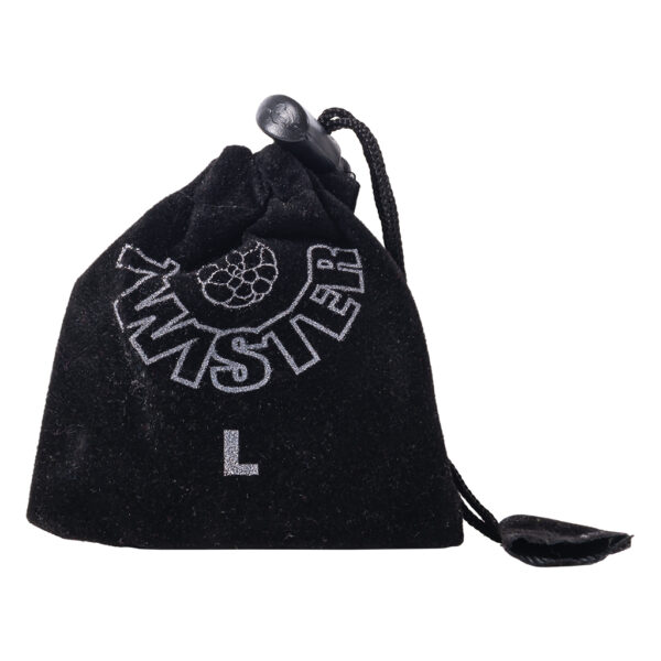 Pipe Twister Spring L black 14cm