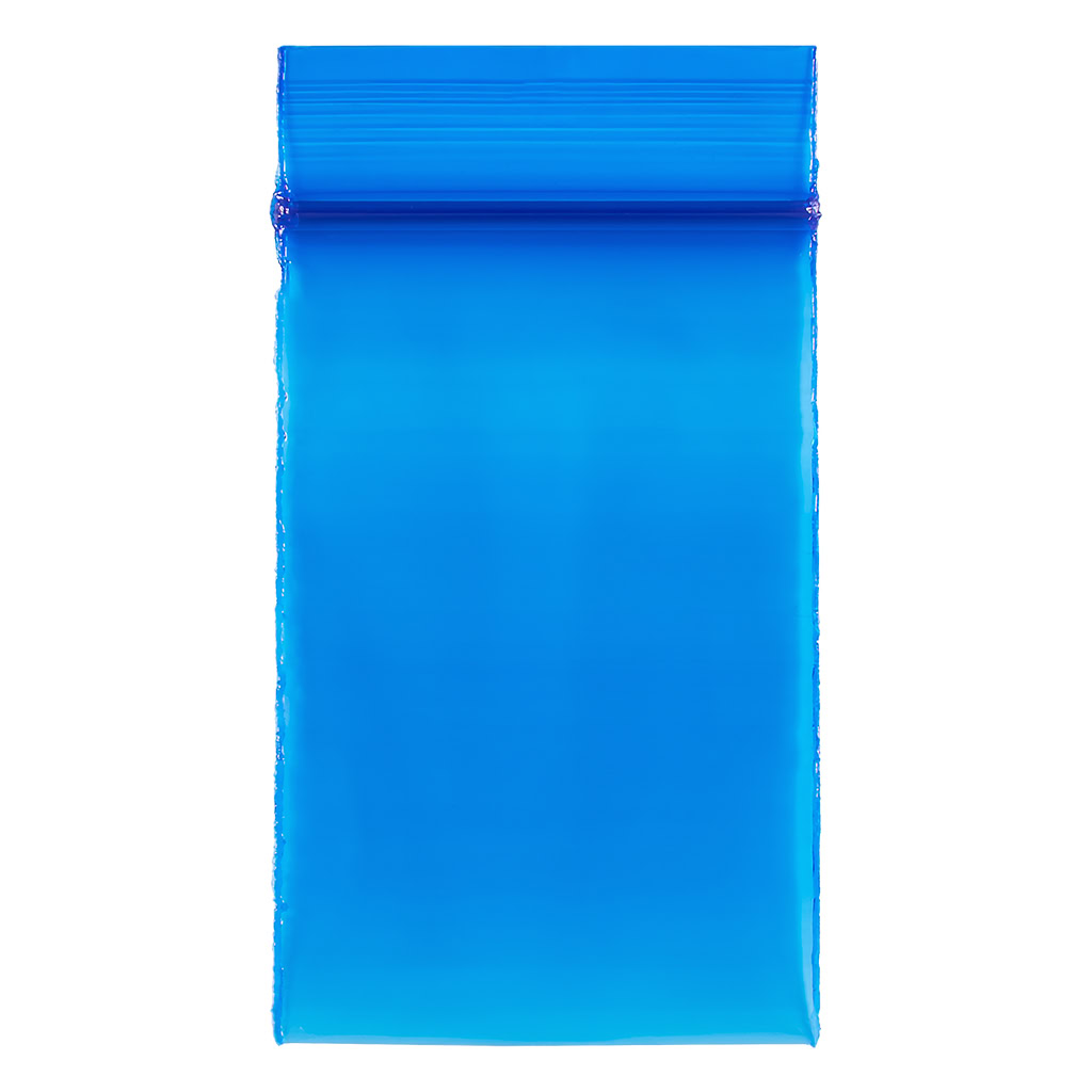 Ziplock Bag Blue 40x57mm 50µ (Black Leaf)