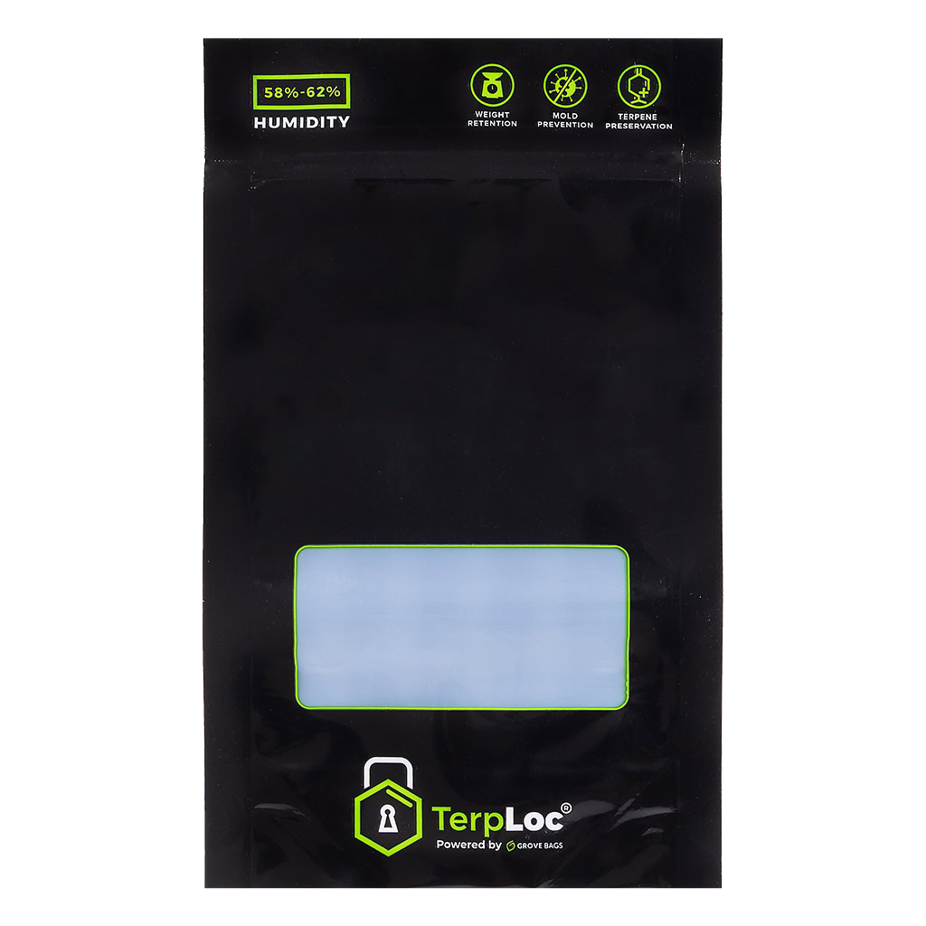 TerpLoc Pouch with window 7g (Grove Bags)