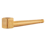 Roller Pipe Brass Gold 9cm - Image 2