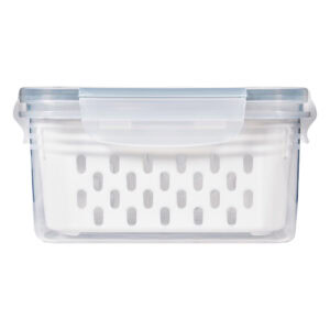 Cleaning bath container with inner basket and lid, holds bangers, bowls, small parts, reduces ISO evaporation, secure cleaning solution.
