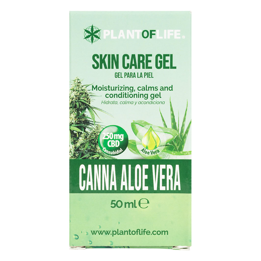 209010301 1 Skin Care Gel Aloe Vera CBD 250mg Plant of Life