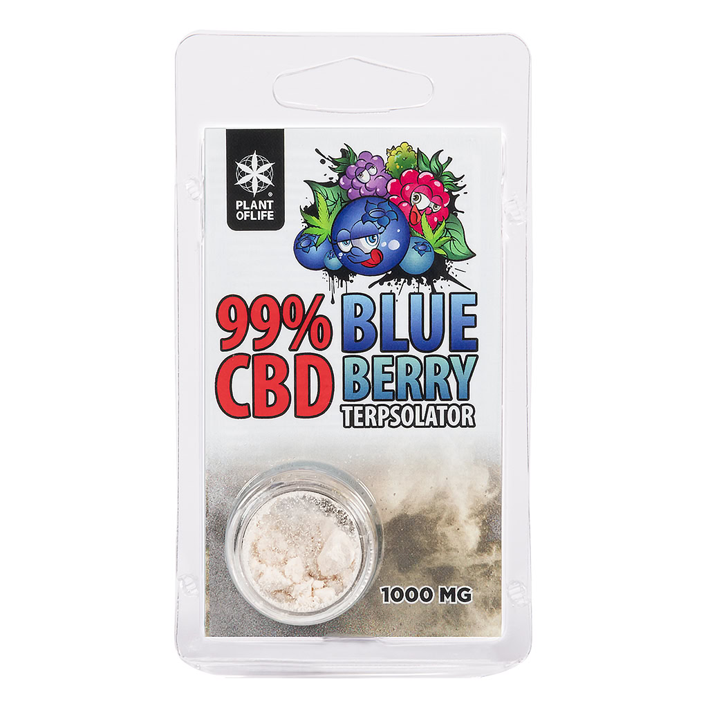 212001301 1 Ice o lator Blueberry 99percent CBD 1g Plant of Life