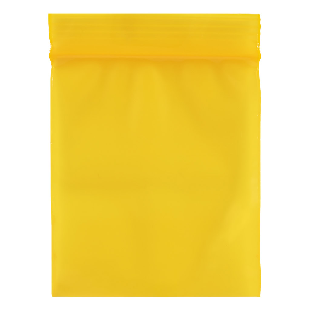 2374102 1 Ziplock Bag Yellow 40x45mm 50µ