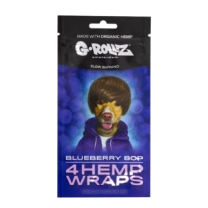 G-Rollz Blueberry Bop Hemp Wraps 4 pack