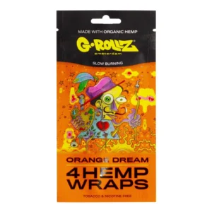 G-Rollz Orange Dream Hemp Wraps 4 pack