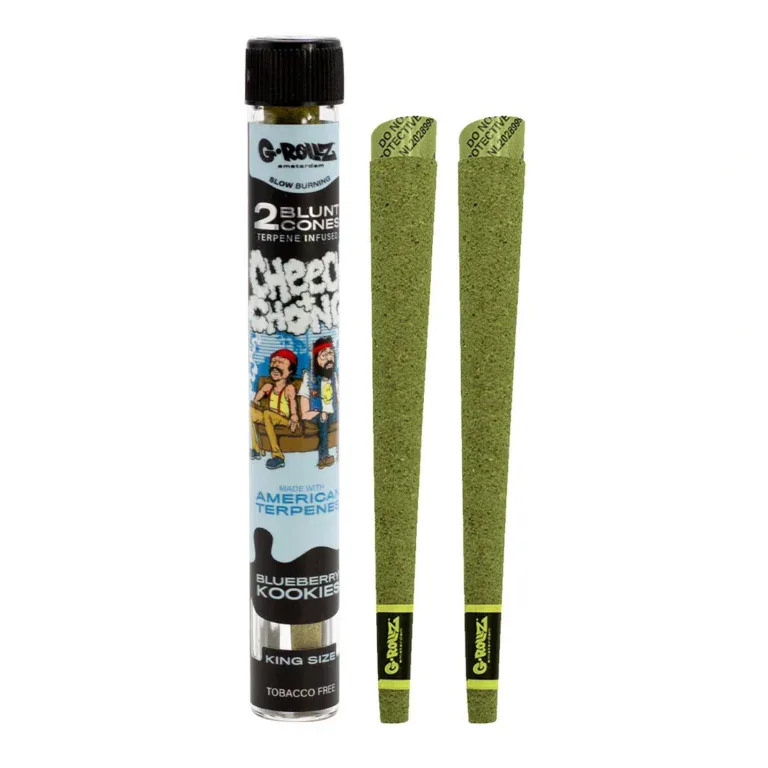 G-Rollz Cheech & Chong Blueberry Kookies terpene infused blunt cones
